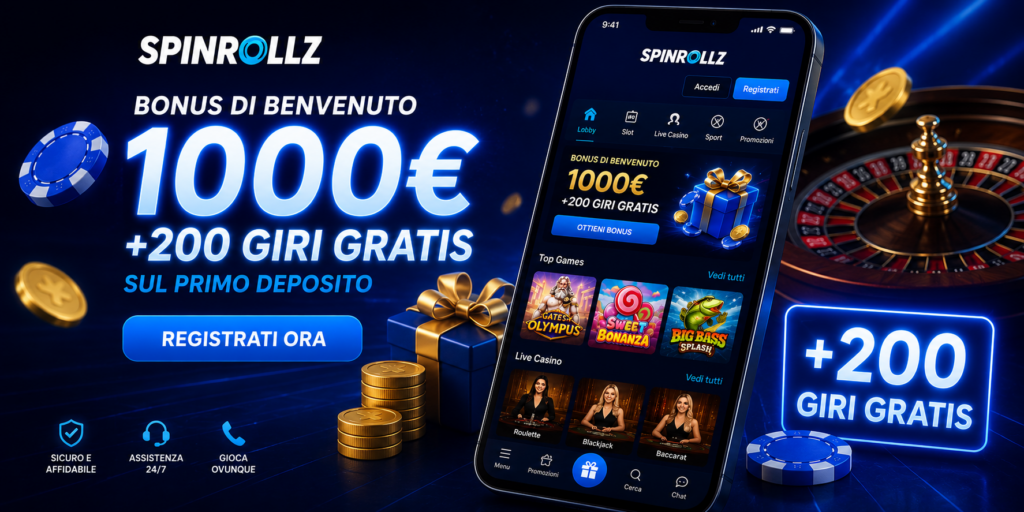 SpinRollz Casino: Analisi Completa di Bonus, Promozioni e Codici 2026